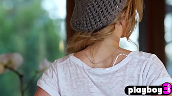 Sweet Babe Exposed Hot Body After Passion Posing For Playboy thumbnail