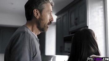 Whaaaam this is some serious step dad vs daughter spanking