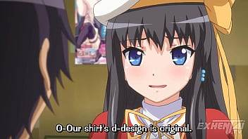 Nadie se dio cuenta de que la estaba masturbando en público hentai subtítulo