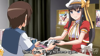 Nadie se dio cuenta de que la estaba masturbando en público hentai subtítulo