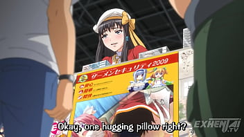 Nadie se dio cuenta de que la estaba masturbando en público hentai subtítulo