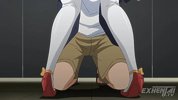 Nadie se dio cuenta de que la estaba masturbando en público hentai subtítulo