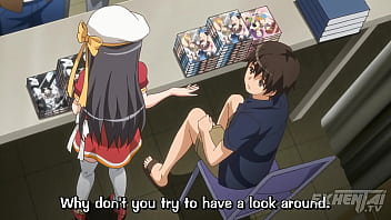 Nadie se dio cuenta de que la estaba masturbando en público hentai subtítulo