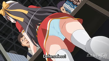 Nadie se dio cuenta de que la estaba masturbando en público hentai subtítulo