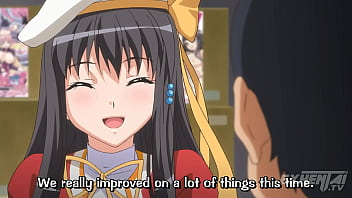 Nadie se dio cuenta de que la estaba masturbando en público hentai subtítulo