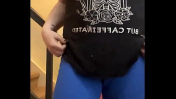 How i look on any typical day while i’m cleaning and doing milf things at home notice the closet i’m working on beh