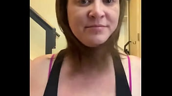 How i look on any typical day while i’m cleaning and doing milf things at home notice the closet i’m working on beh