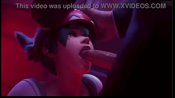 Cojidota a kiriko dejándola mojada