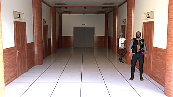 A stranger in an elevator destroyed her asshole and made her cum 3d hentai game hentai game kink maker