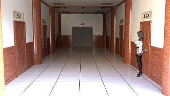 A stranger in an elevator destroyed her asshole and made her cum 3d hentai game hentai game kink maker