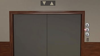 A stranger in an elevator destroyed her asshole and made her cum 3d hentai game hentai game kink maker