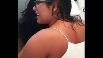 Fucking on the living room in doggy on the table sheila ortega