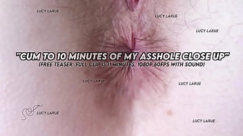 Cum To 10 Minutes Of My Asshole Close Up thumbnail