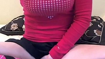 Kinky slut toys with her ass