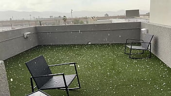 It’s hailing in las vegas vegas