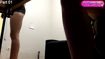 Hidden Camera Computer Technician Records His Client Dancing While Repairing The Computer Part 01 Sol Megan Fire thumbnail