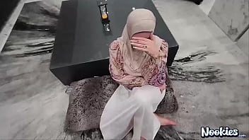 Big spender of a mans cash fucked in her hijab nookies series