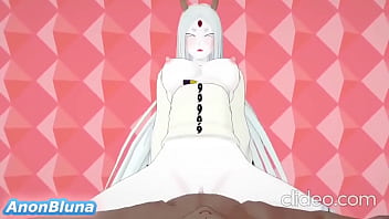 Hinata montando a un negro quédate para verlo