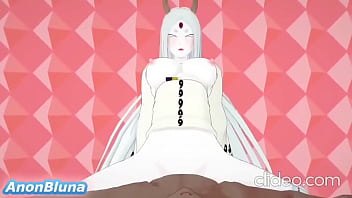 Hinata montando a un negro quédate para verlo