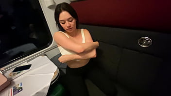 Waitress came to my room for hard sex