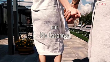 Hot solarium mia casanova e ryan x