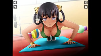 Mi compañera mi maestra y mi instructora de gimnasia huniepop