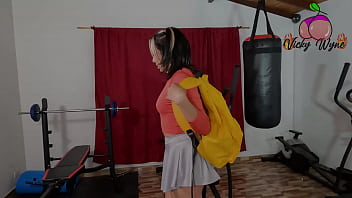 I get naughty in the gym