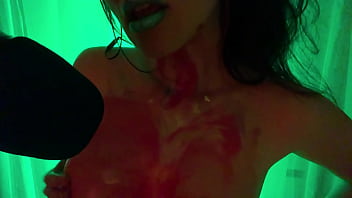 Creative brush paint asmr sounds