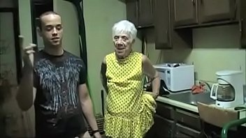 Granny in kitchen