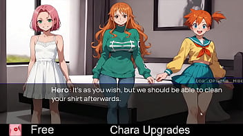 Chara upgrades free game itchio adventure