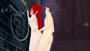 Me and my girlfriend in bathroom