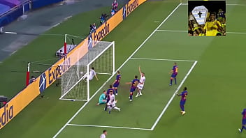 Bayern arregaçando o barça de lionel messi