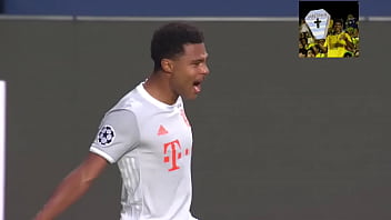 Bayern arregaçando o barça de lionel messi