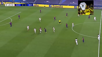 Bayern arregaçando o barça de lionel messi