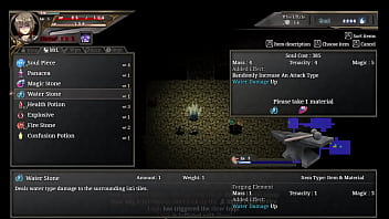 Roguelite game cursed blacksmith by ason cowgirl dungeon crawler alpha version trial