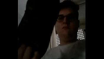 Gay masturbation with a shoe Gay masturbation with a shoe