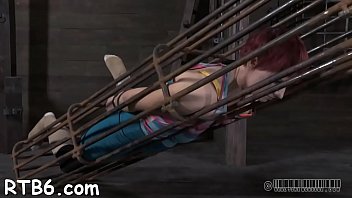 Hot slave delights with blowjob