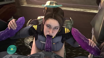 Spartan and sangheili fuck miranda