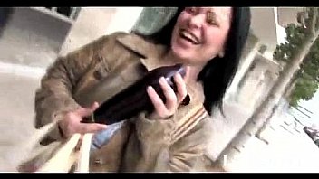 After shopping milf gets thick cock in her ass