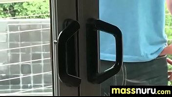 Slippery massage with happy end 4