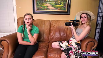 Skinny hotties lauren and pixie pie share a dick to suck and get banged