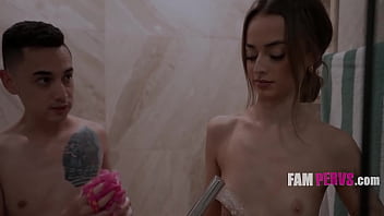 Stepsiblings share a shower and then a bed