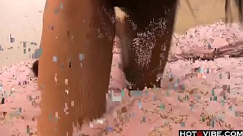 Hottie works her pussy with her toys