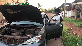 She needs help with her car and also her pussy