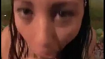 Perfect interracial blowjob