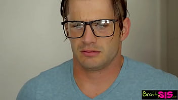 "just hurry up and fuck me then get me out of here " stuck stepsister family taboo brattysis