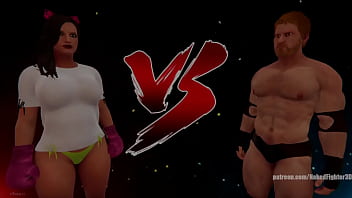 Janina vs vilkor nf3d mixed sexual combat maledom