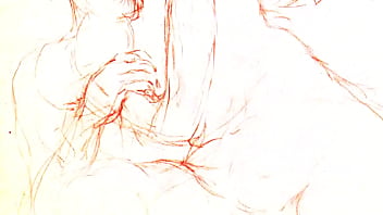 Retro erotic drawings