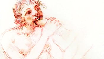 Retro erotic drawings