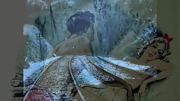 Retro erotic drawings